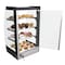 Koolmore Glass Bakery Display case 4 Tier Self Service Pastry Case with LED lighting and Rear Door DC-3CB - alternate 6